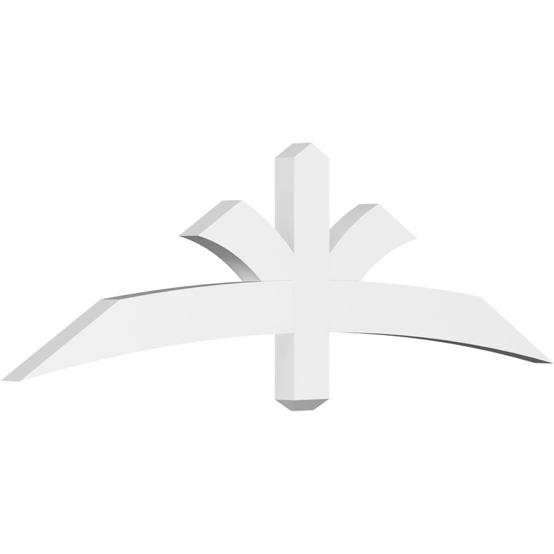 Support pour pignon Davenport, H 17,5 po x l 60 po (pas: 7/12), P 4 po x F 4 po, Signature uréthane
