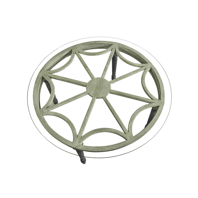 Round Glass Dining Table