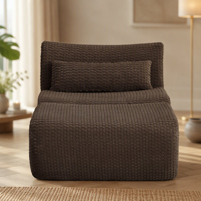 Loveseat Sofa, Cloud Boneless Couches for Living Room, Modern Modular Sectional Sofa, Oversized