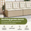 Poly Rattan Outdoor Bench-553273321-553273332