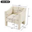 Fauteuil rembourré 29,9 po Modern-83095353
