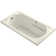 Devonshire 60-In X 32-In Heated Bubblemassage Air Bath With Reversible Drain
