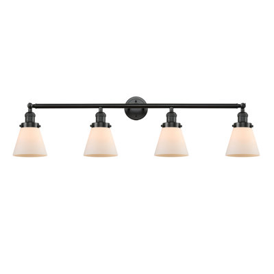 Éclairage pour meuble-lavabo de salle de bain 4 lumières Cone
