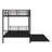 Metal Bunk Bed With Trundle-1893343110