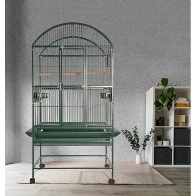 Dome Top Cage - Green