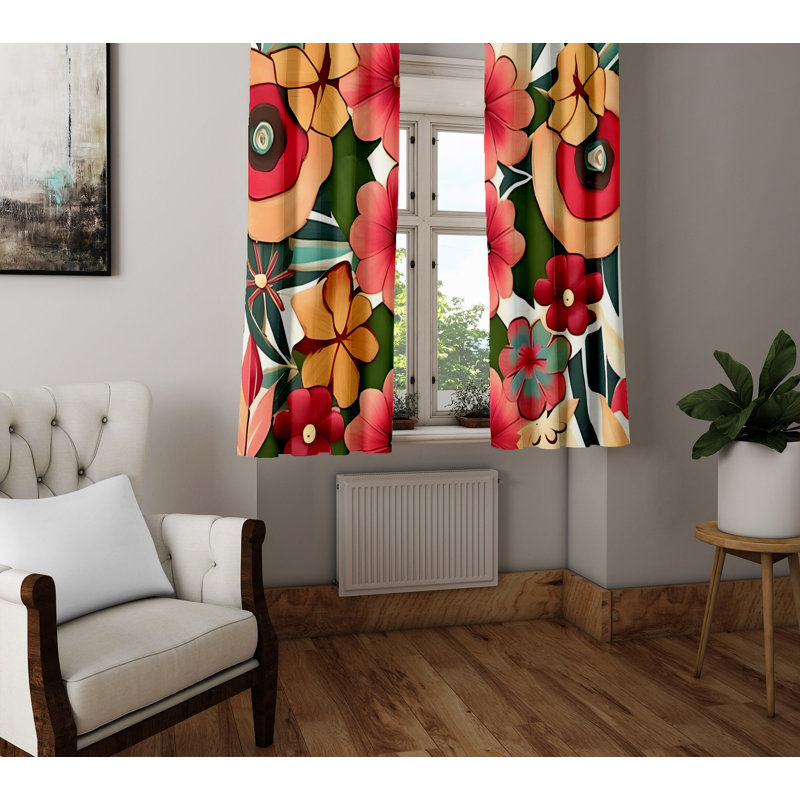 Rideau en polyester Gratia, L 40 po x L 61 po