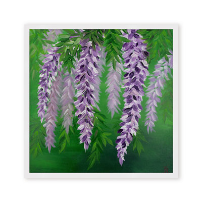 Nature Inspired "Floral Drapes" Canvas Wall Art By 