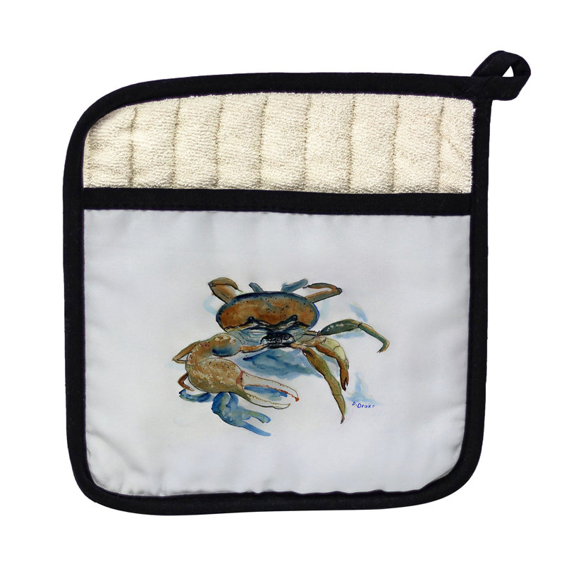 Cuisinier poignée crabe betsy drake interiors fiddler