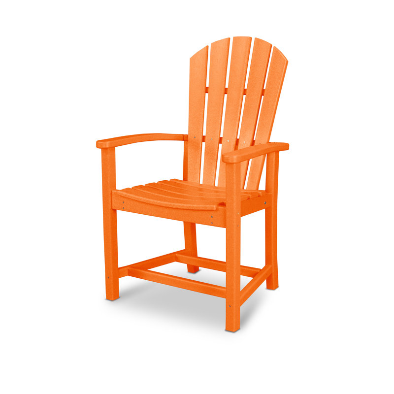 POLYWOOD Palm Coast 7-Piece Dining Set, Tangerine