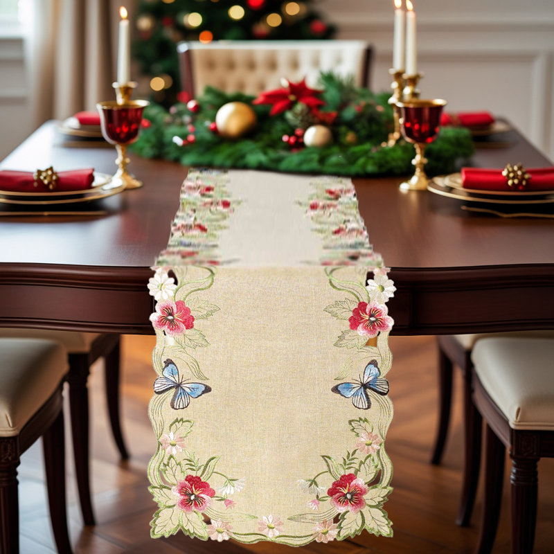 Chemin de table et napperons Anariyah, L 108 po x l 14 po