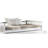 White Daybed With Structure, Solid Pine, 660lbs Weight Capacity Robust Construction,