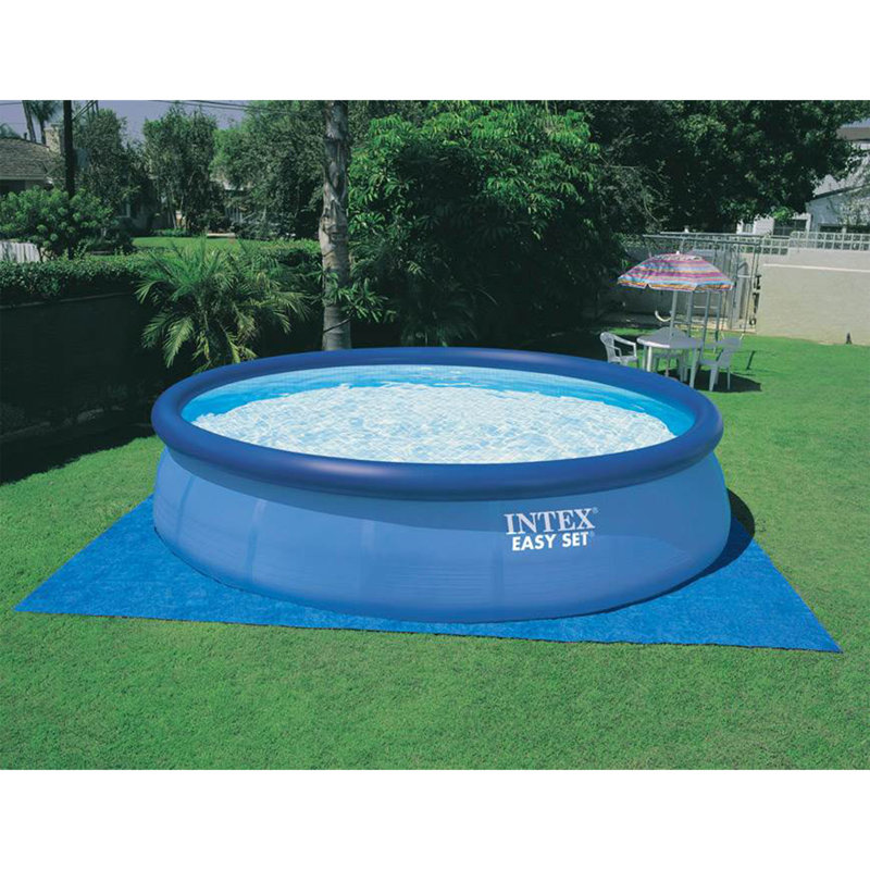 Piscine gonflable en plastique H 4 pi x l 18 pi