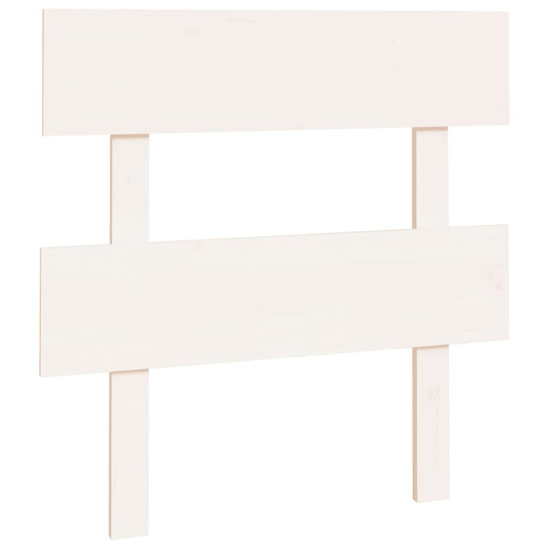 Clovis Solid Wood Headboard, 81 x 93.5 cm, White