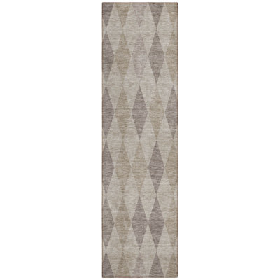 Clintonville Washable Geometric Indoor / Outdoor Rug