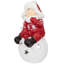 Porte-bougie 19,25 po Boy on a Snowball Christmas