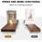 Rustic Wooden Floating Shelf (Set of 2), for Home Decor and Storage-501930270-499360692