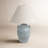 Red Barrel Studio® 24" Ceramic Jug Table Lamp, Blue With Tapered Shade