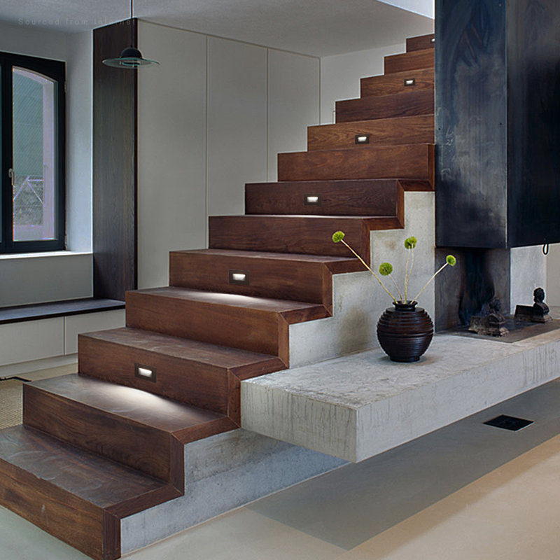 LED Aluminum Stair Light Colour Temperature Selectable, Oil Rubbed Bronze