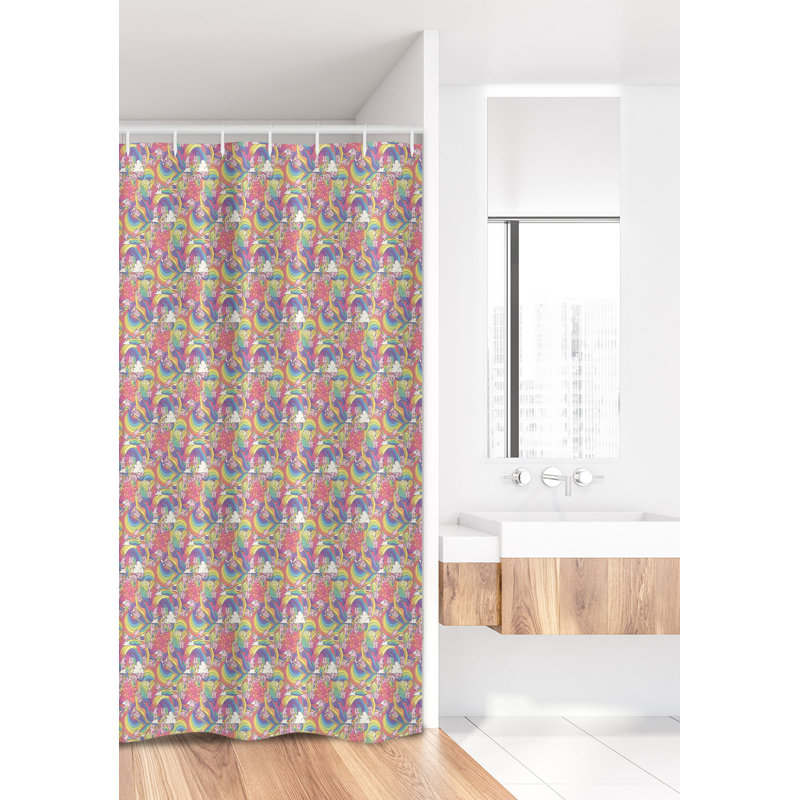 Shower Curtain with Hooks Included