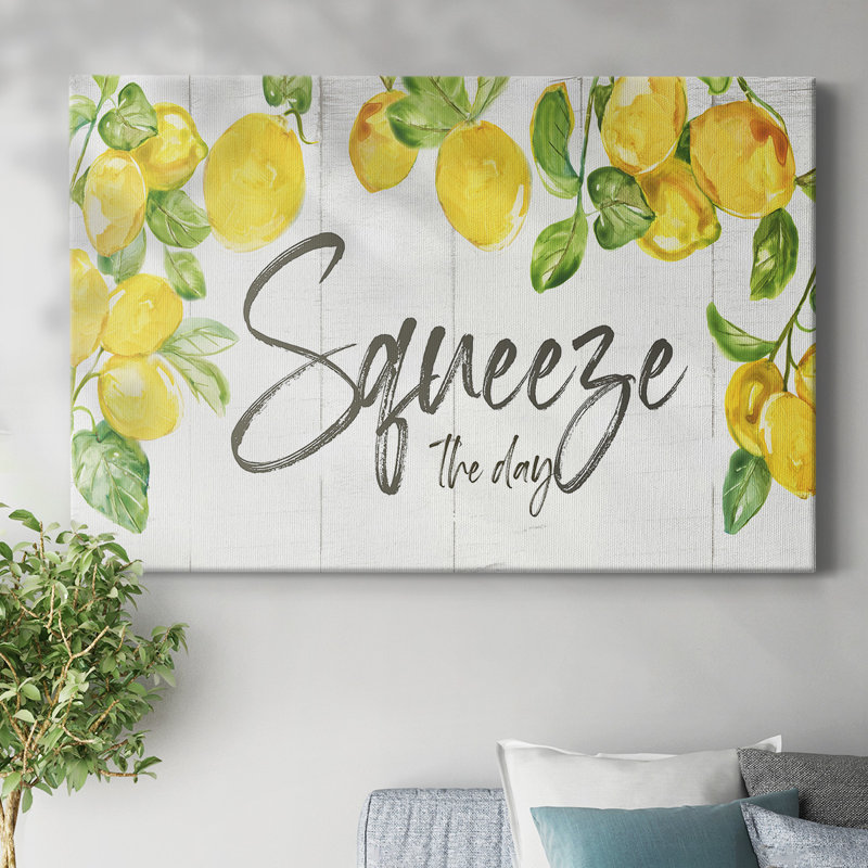 Toile tendue Lemon Squeeze-Gallery, H 18 po x l 27 po