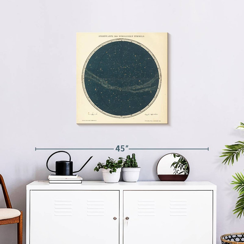 Oberle Celestial Sphere North, 24" H x 24" W