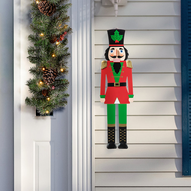 Yard Stake Weather Resistant Metal Christmas Decoration