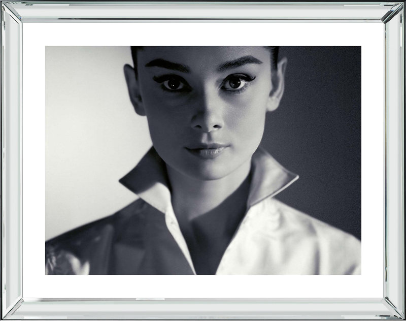 Audrey Hepburn - Print on Wood