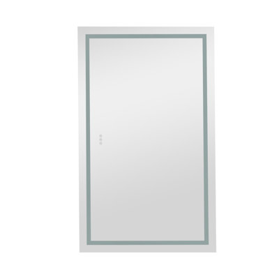 Miroir mural illuminé sans cadre
