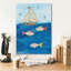 «Sailing Together I» par Courtney Prahl, estampe numérique sur toile-535194049