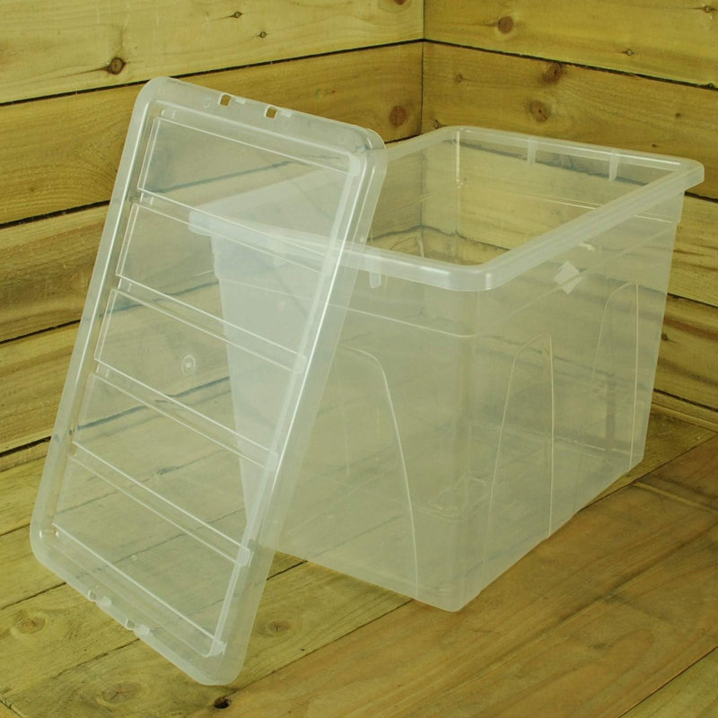 Whitefurze Spacemaster Maxi Storage Box, 64 Litre