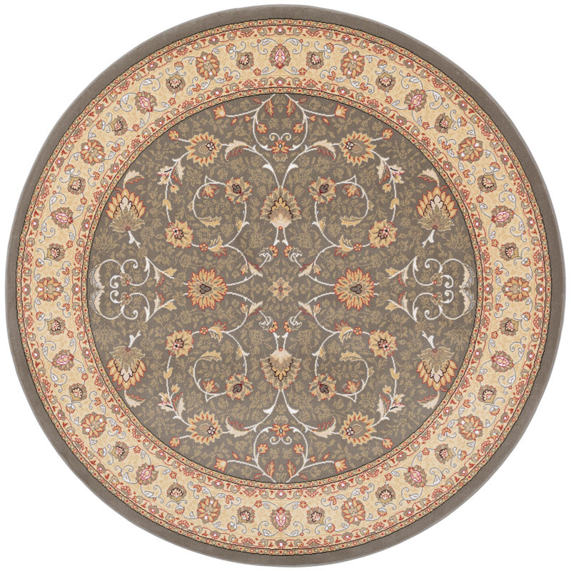 Round Surbit Oriental 120cm X 120cm Area Rug