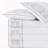 Nicola Egyptian Cotton Percale Geometric Flat Sheet-88084328-88084329