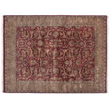 One-of-a-Kind Rectangle 9' X 12' Hand Knotted Area Rug