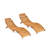 Armond 72.25" Long Foldable Acacia Chaise Lounge-1774390490-1774390489
