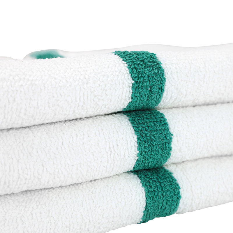 Power Gym Hand Towel 16x27 (Pack of 12), Green