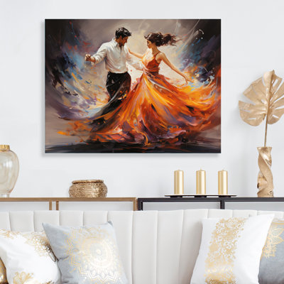 Soulful Dancing III - Dance Print on Metal