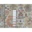 Tapis 2 pi x 3 pi beige, noué à la main, avec motif Oushak, tissage dense, épais et moelleux, laine pure, tapis, échantillon