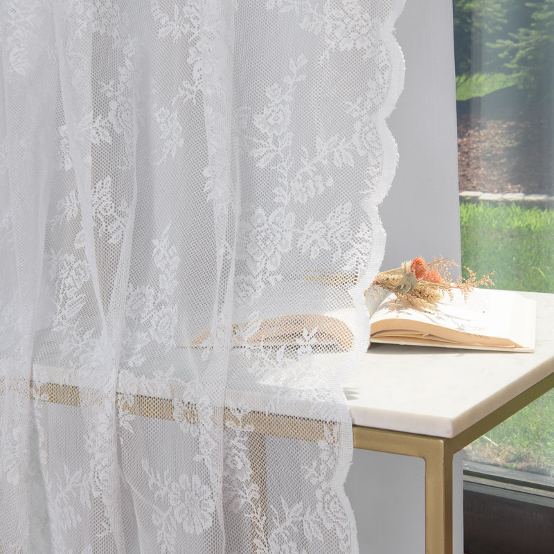 Evelina Room Darkening Curtain Panel Pair, Vapor, 52" x 96"