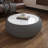 Sintered Stone Top Drum Shape Coffee Sofa Table