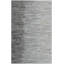 Tapis gris et argent en cuir véritable Modern