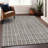 Premium Machine Washable Prisco Taupe Rug-1783066633