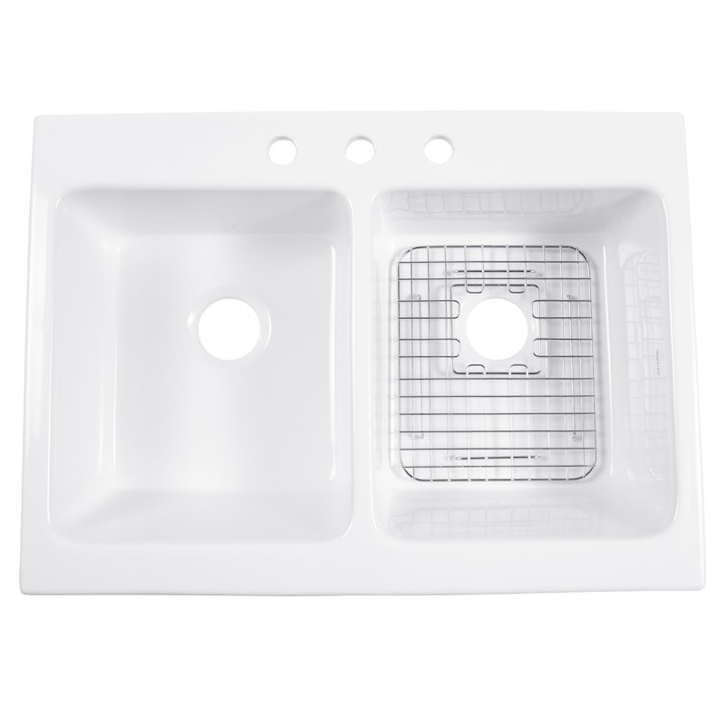 SinkSense Ashbee Stainless Steel 11.5" x 13.25" Kitchen Sink Bottom Grid