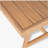 Patio Acacia Wood Rectangle Coffee Table, Teak