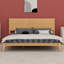 Lit plateforme en bois de bambou-477631909