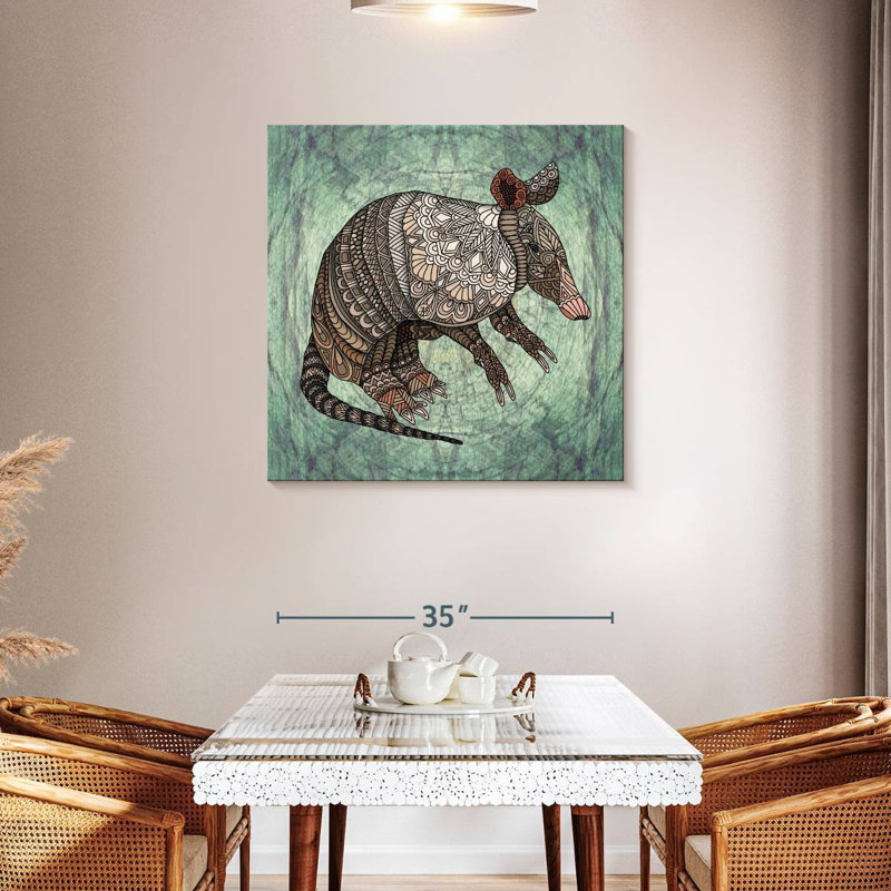 Brampt Armadillo, 36" H x 36" W