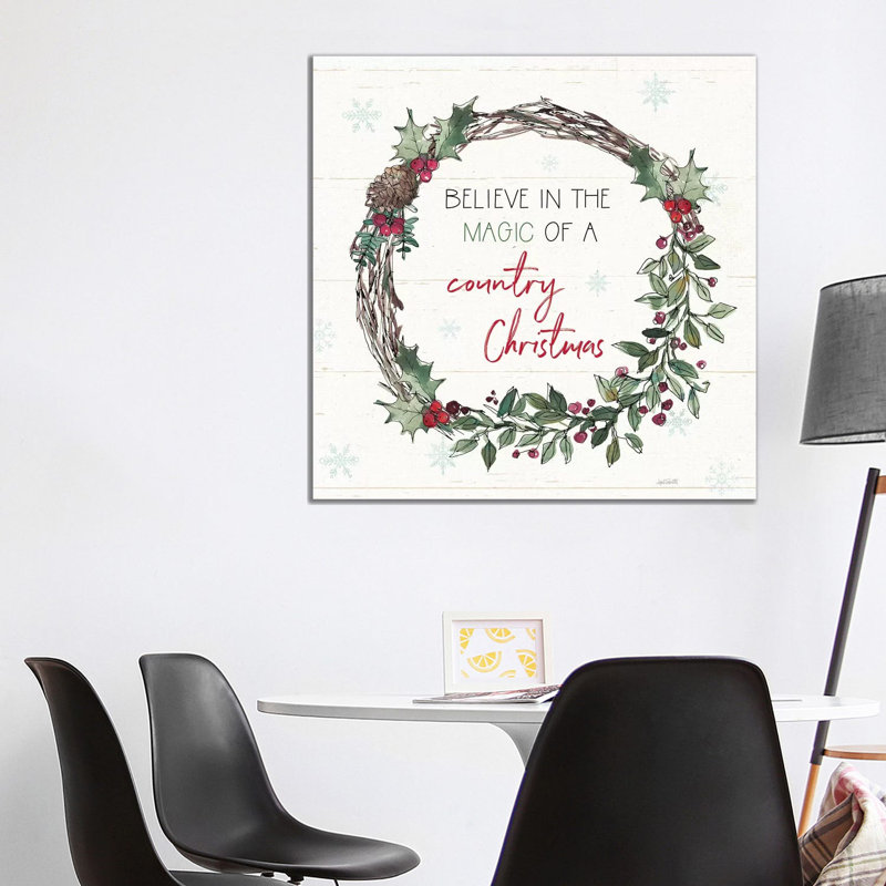 Holiday On The Farm X by Anne Tavoletti - Wrapped Canvas Print, 93.98cm H x 93.98cm W