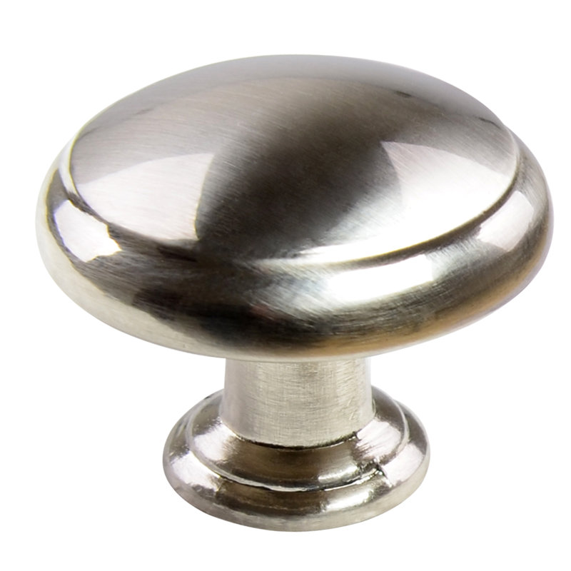 Satin Nickel Round Cabinet Knob Multipack, 10-Pack