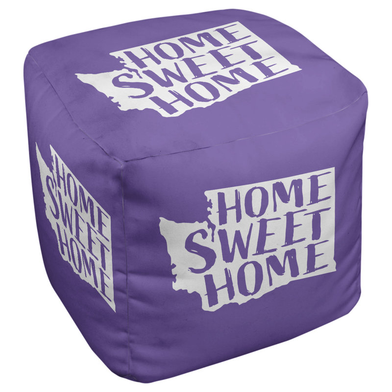 Repose-pieds à cubes washington the home, Mauve
