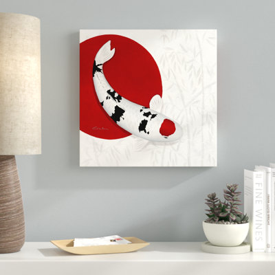 « bambou tancho sanke », reproduction d’impression sur toile tendue