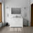 White Double Bath Vanity 48 In. W X 22 In. D